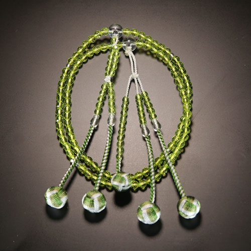 Rosary beads (green)